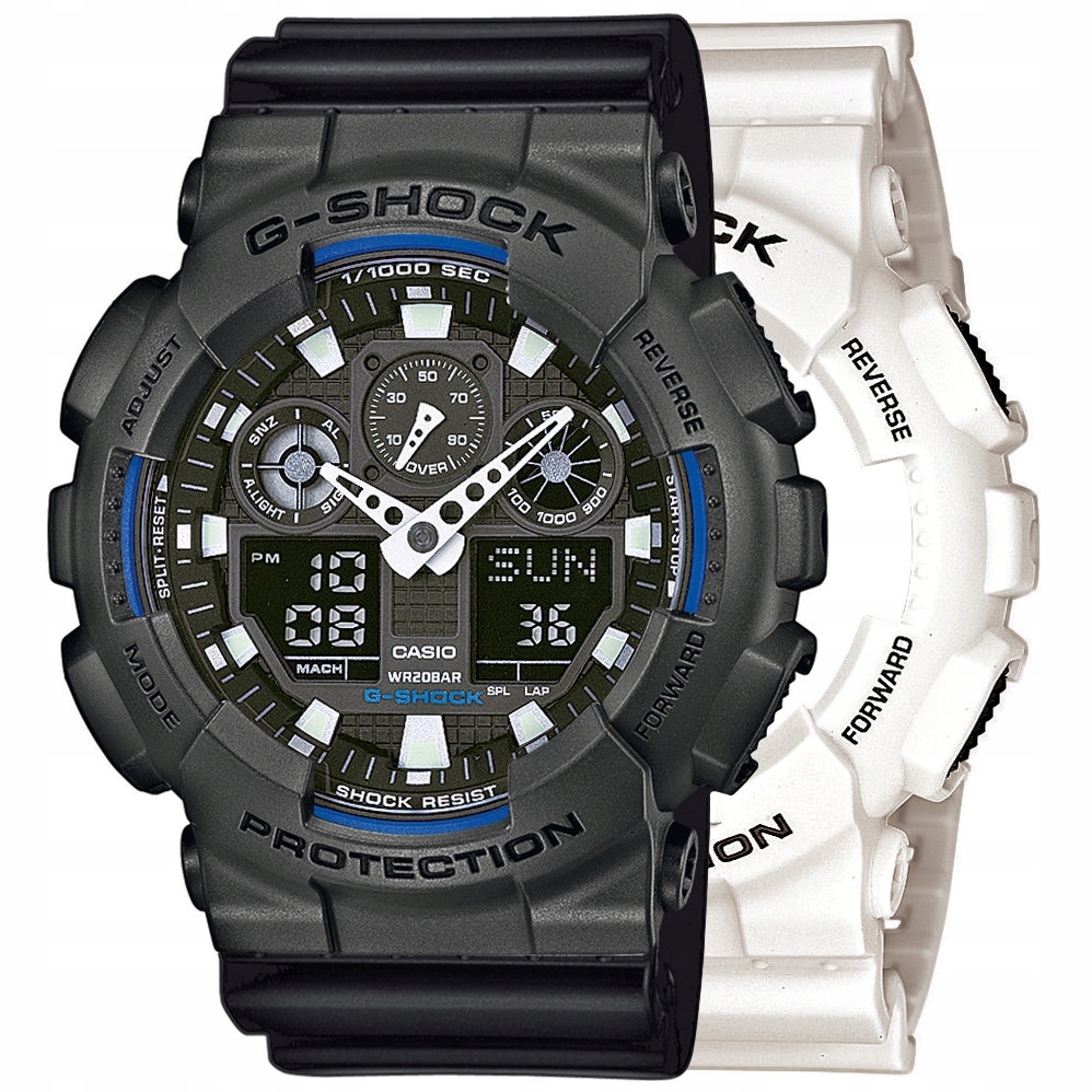 Hodinky Casio G-Shock Set GA-100B-7AER Bezel 10467795 Řemínek 10347688