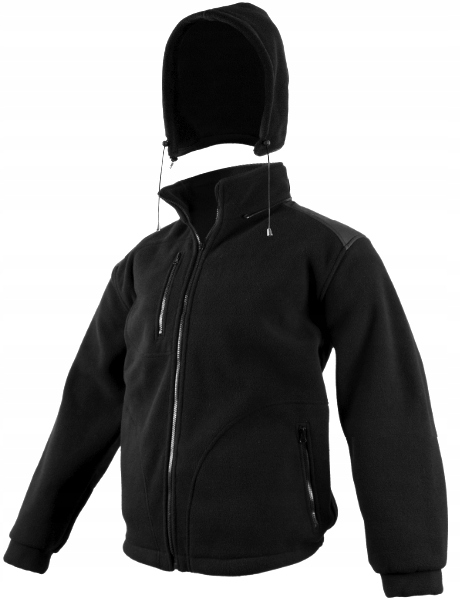 Polar Bluza Polarowa ciepła Gruba 400g Nexo odpinany kaptur