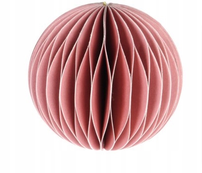 

Zawieszka Bombka Na Choinkę Papierowa Eko 7CM 521