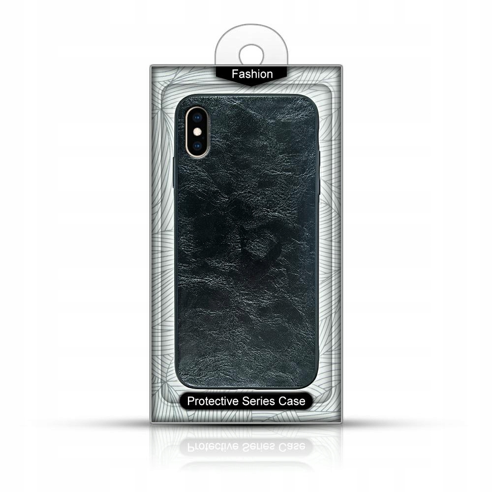 Etui imitacja skóry do Xiaomi Mi A3 tył