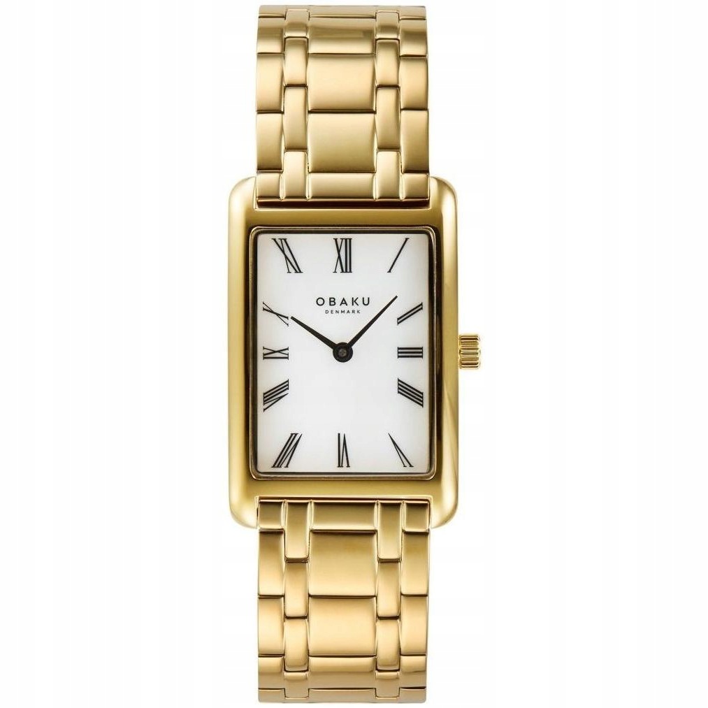 Dámské hodinky Obaku Denmark V311LXGWSG zlaté