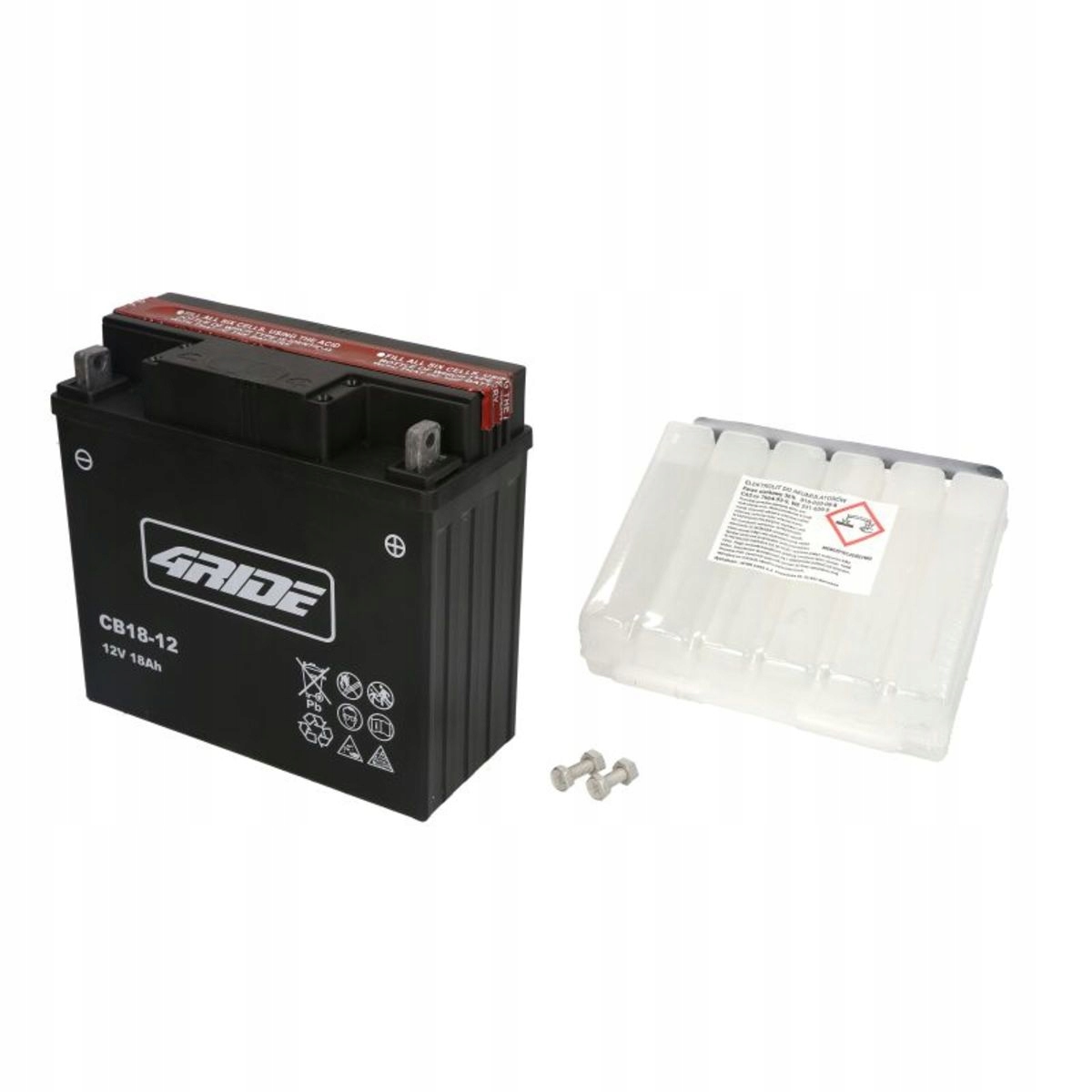 Akumulator 4 RIDE 12V 18Ah 235A P+ CB18-12MF