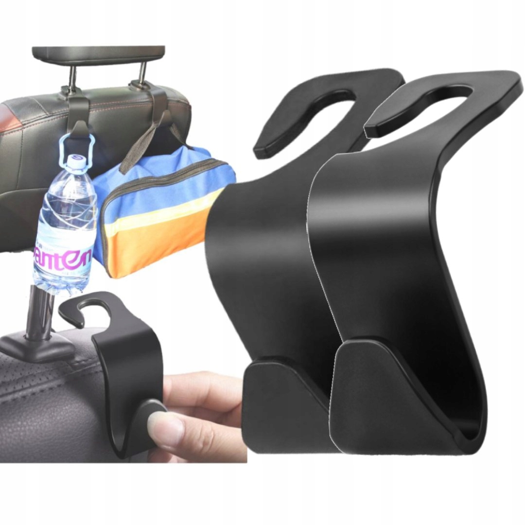 

2x Wieszak Hak Zagłówek Zakupy Do Samochodu Auta