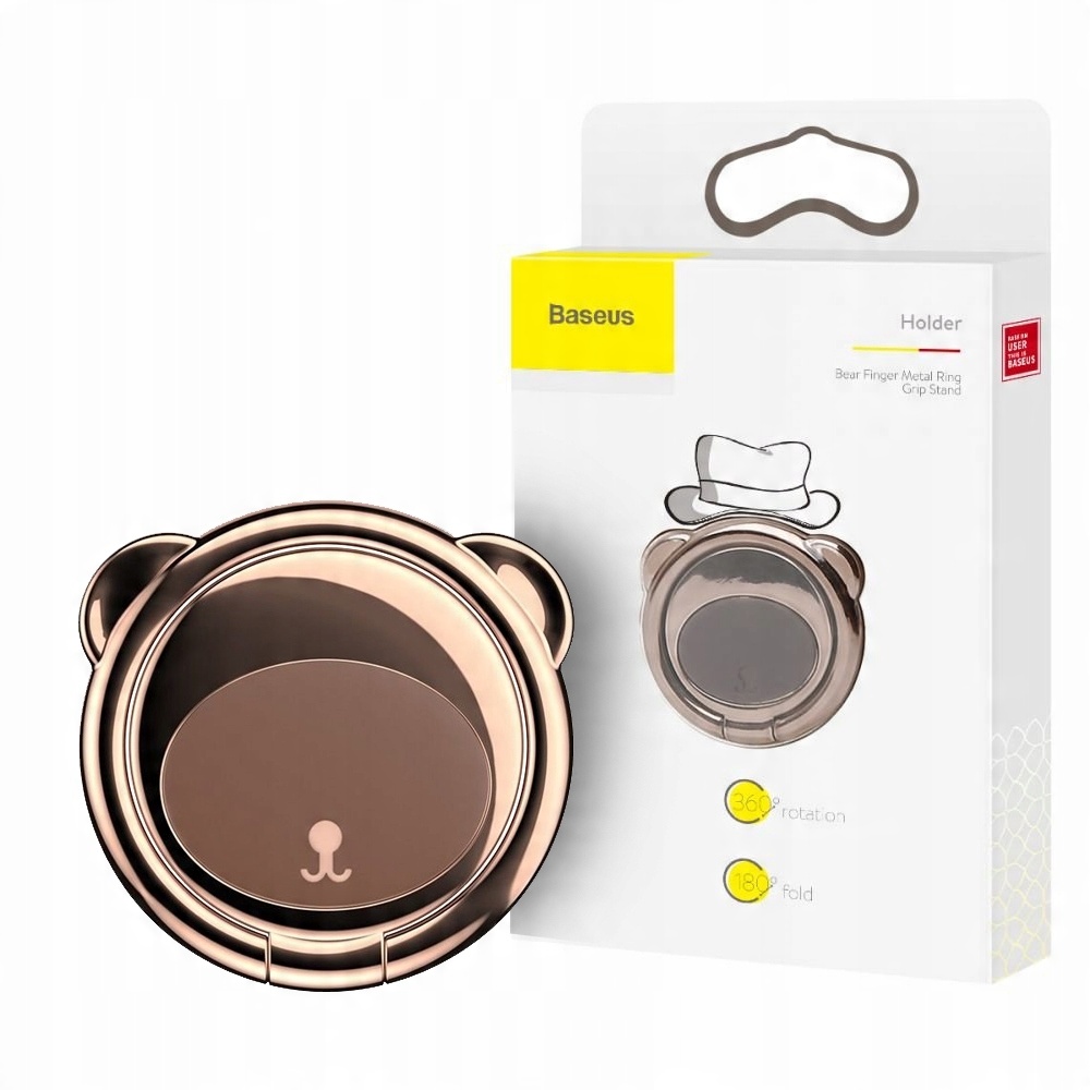 

Baseus Magnetic Ring - Uchwyt na palec do telefonu