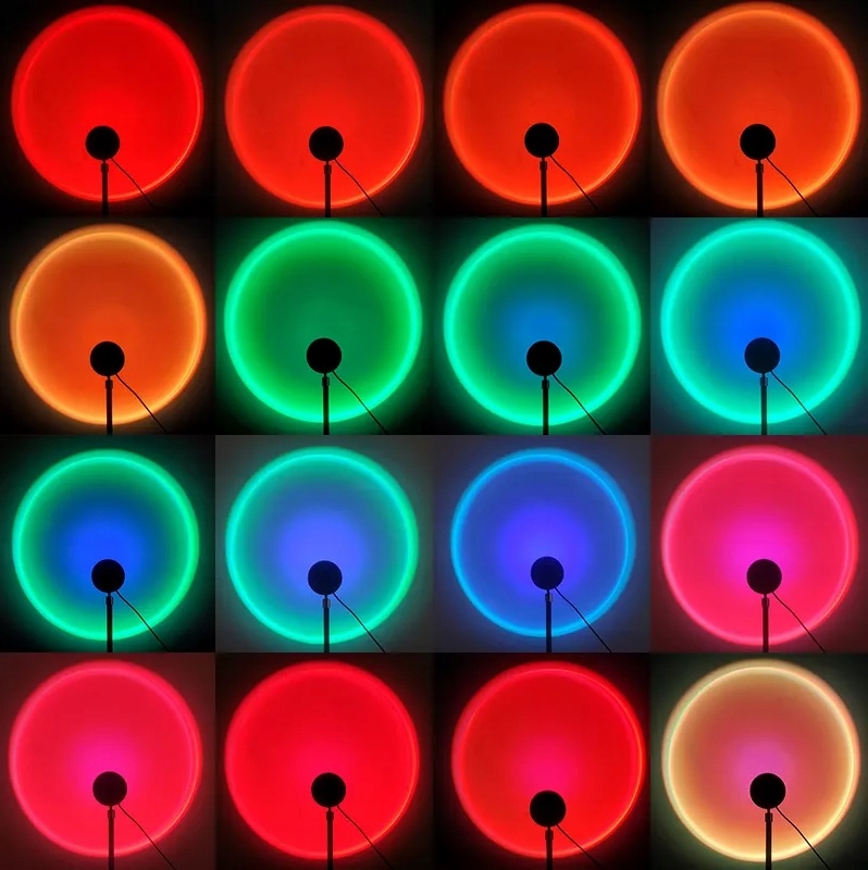 LAMPKA NOCNA SUNSET LED DO SYPIALNI NA BIURKO DLA DZIECI STOJĄCA - PREZENT Model 5906112680411