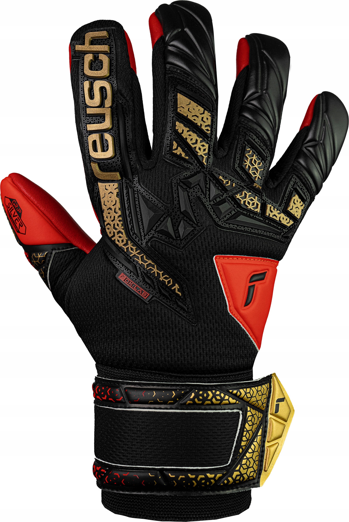 Brankářské Rukavice Reusch Attrakt Freegel Silver Jr. Vel. 6,5 Potisk 2025