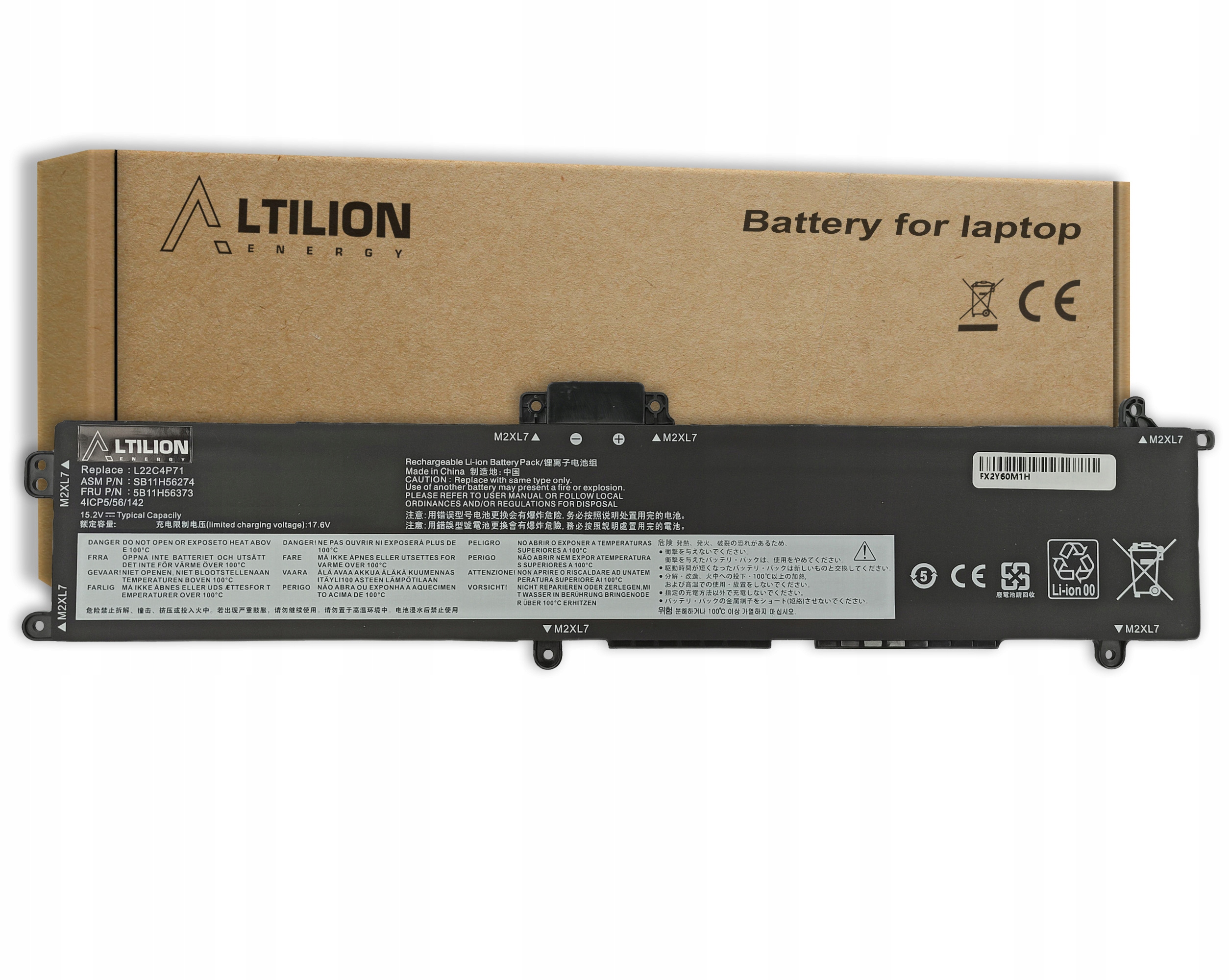 Batéria Altilion Energy L22C4P71 kompatibilná s Lenovo