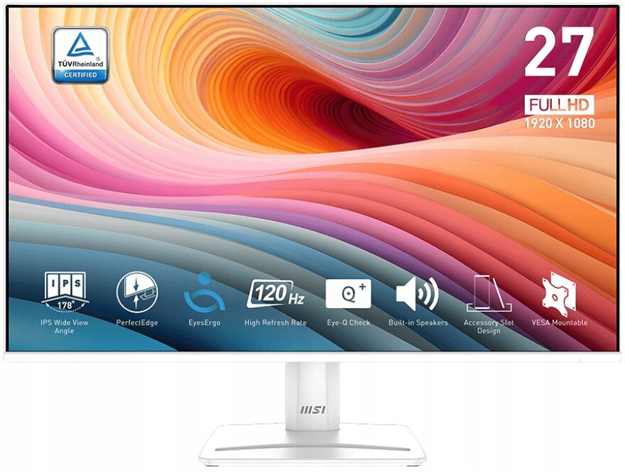 Led monitor Msi Pre MP275W E2 27" 1920 x 1080 px Ips Pls