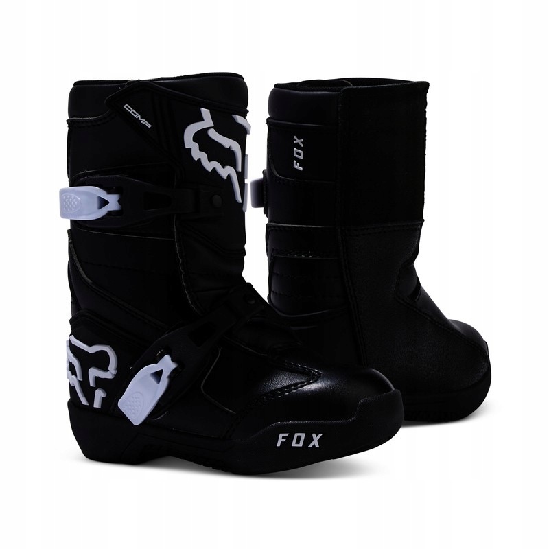 Motocyklové Topánky Junior Fox Comp Black (K11)