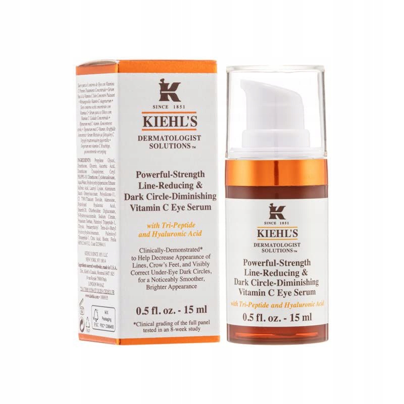 Kiehl's Oční Sérum S Vitamínem C (powerful- Strength Line-reducing+dark Cir