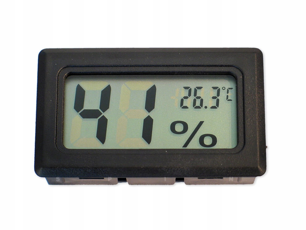 

Higrometr Termometr LCD Wilgotnościomierz