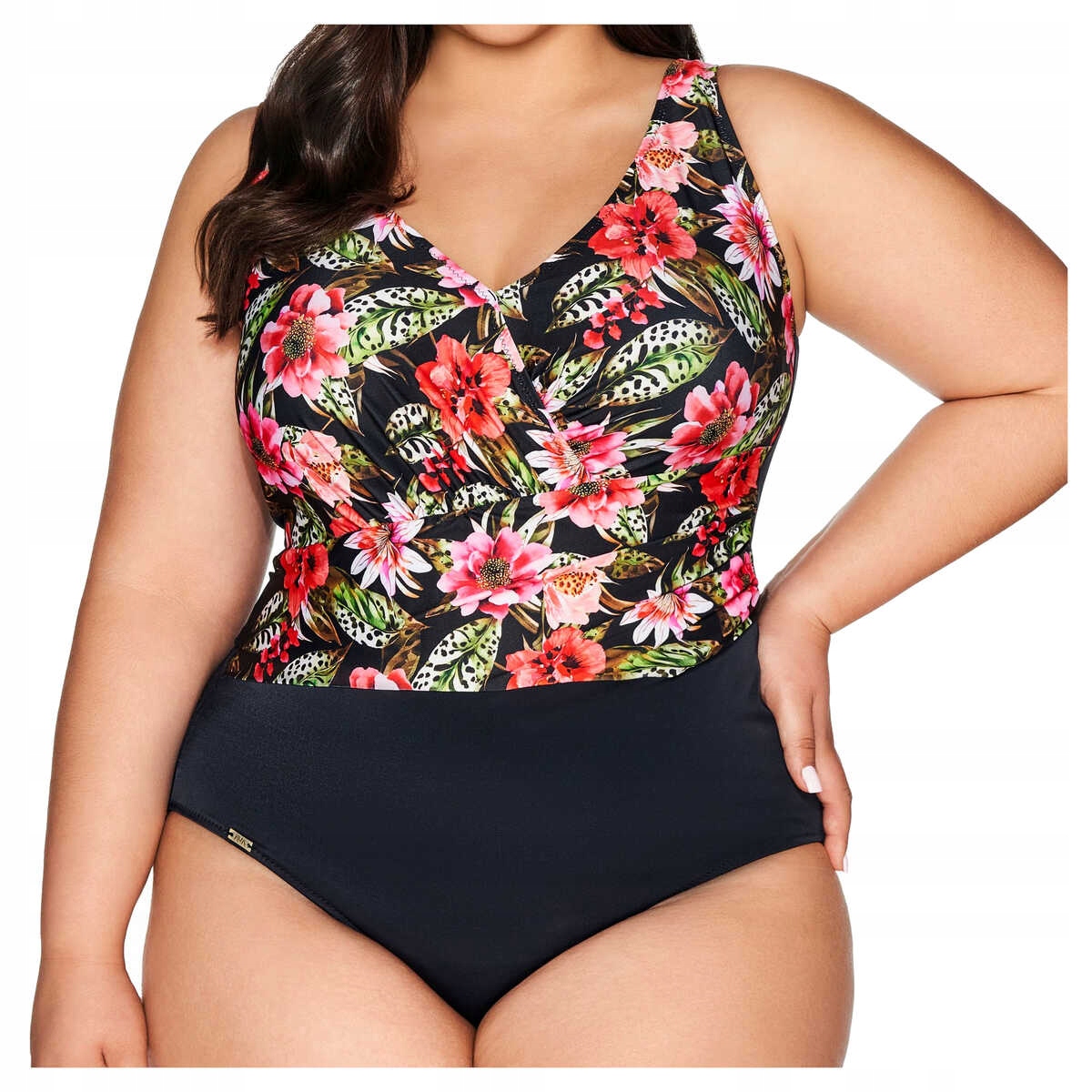 Ava Dámské jednodílné plavky Skj 60 floral 90F