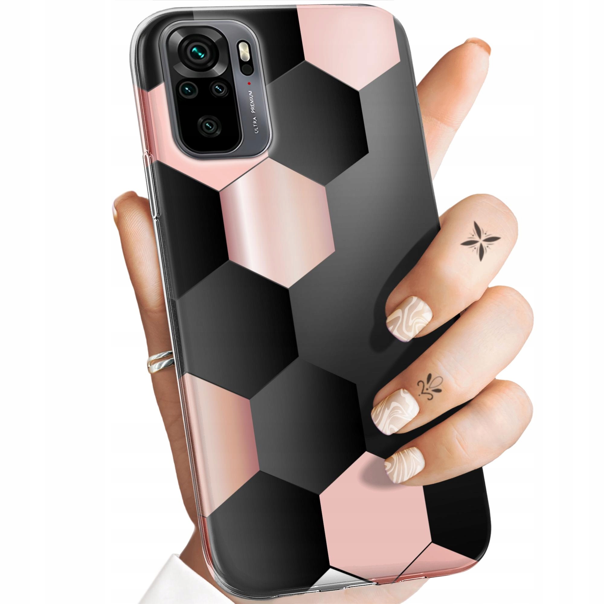 Etui Do Xiaomi Redmi Note 10 Geometryczne Symetria Obudowa Pokrowiec