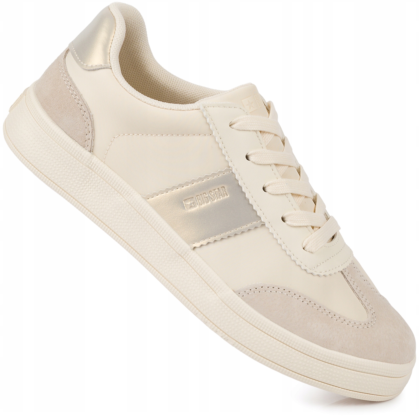 Big Star Damskie Buty Sneakersy Beżowe Kremowe r. 41