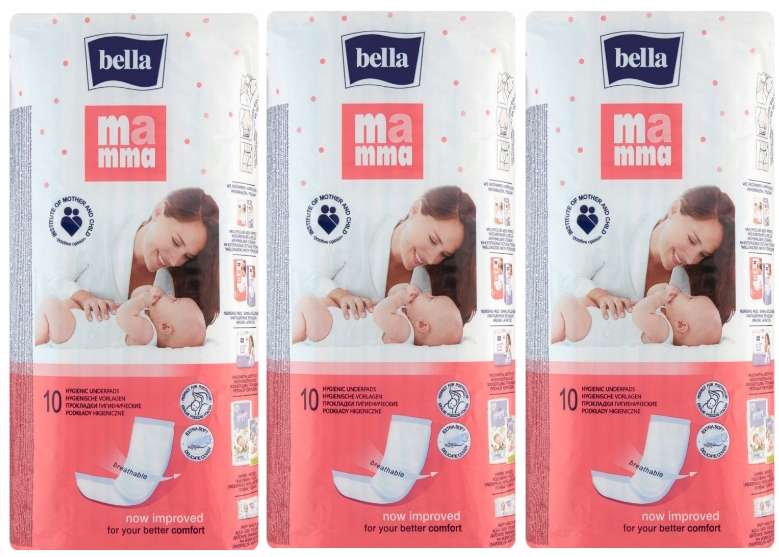 

Bella Mamma Podkłady Poporodowe Podpaski 3x10 3PAK