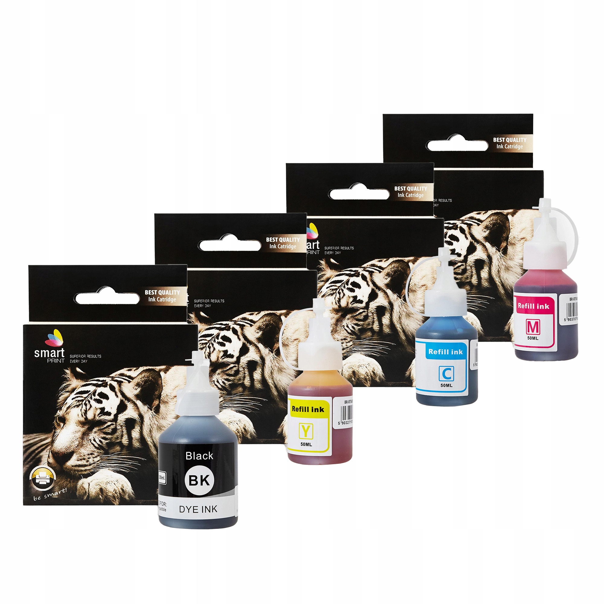 

4x Tusz do Brother BT6000 BT5000 Smart Print