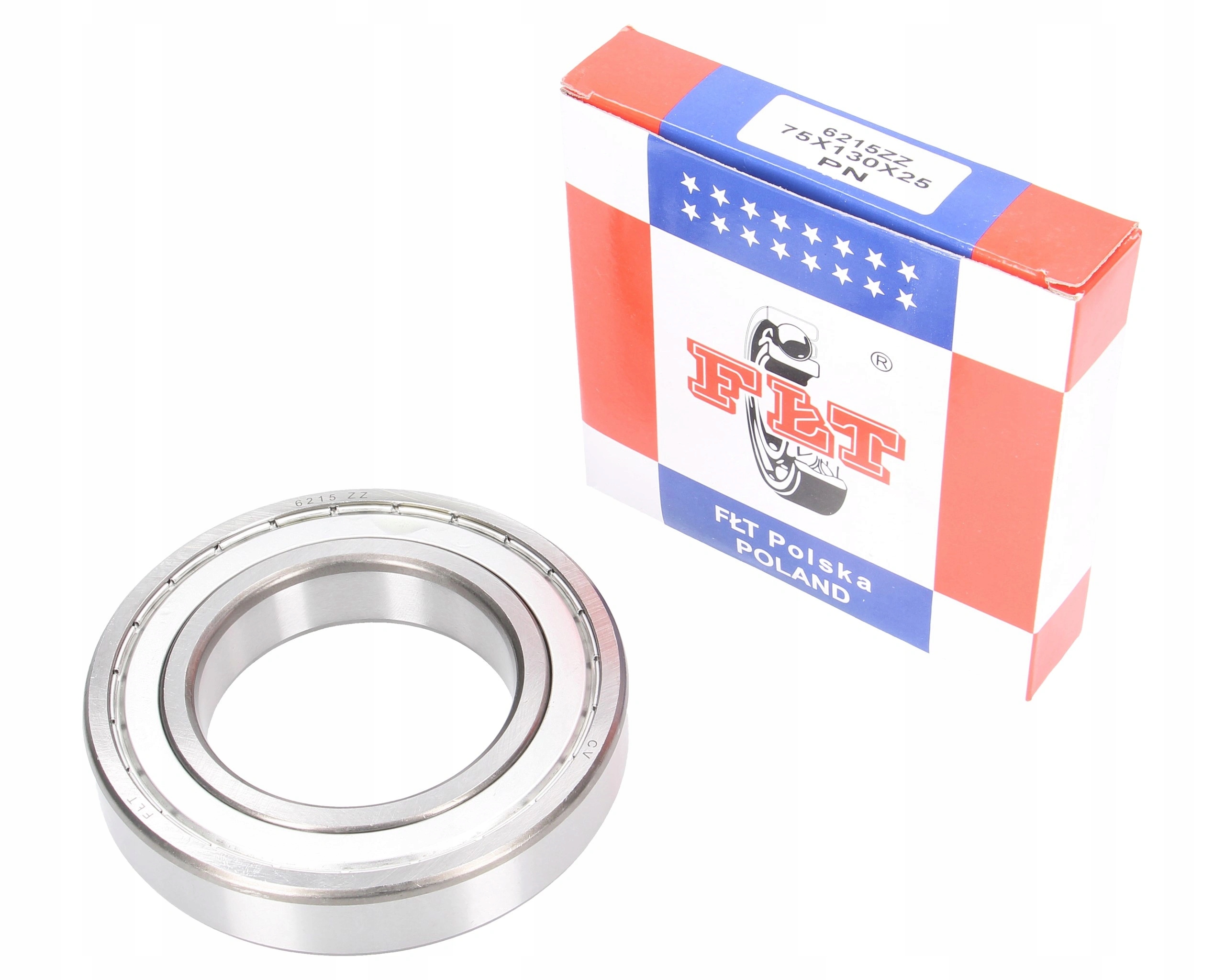 Kuličkové ložisko 6215 Zz 75x130x25 mm Fłt