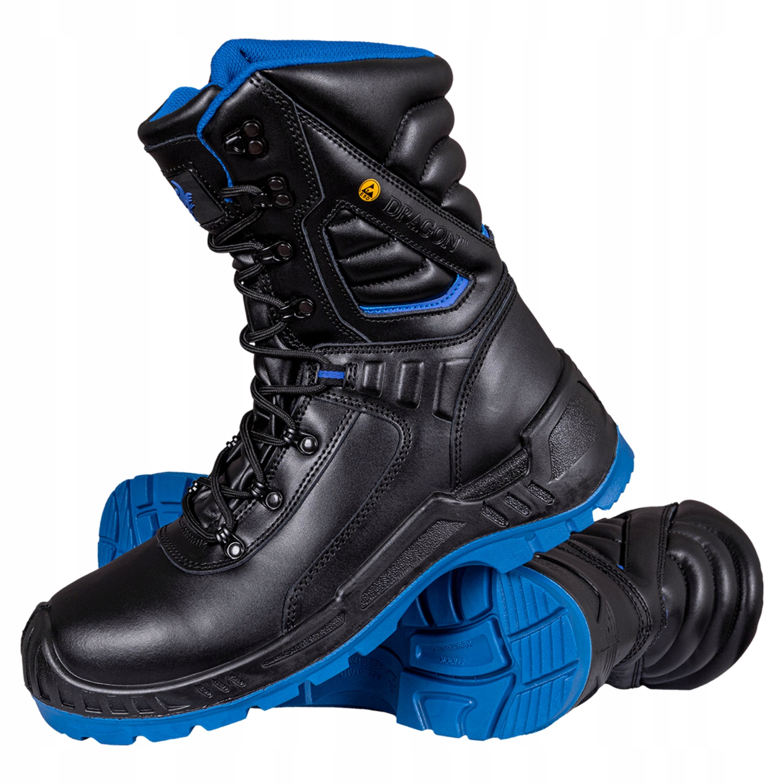 Buty robocze wysokie trzewiki z podnoskiem Esd S3 Titan-gedon r. 43