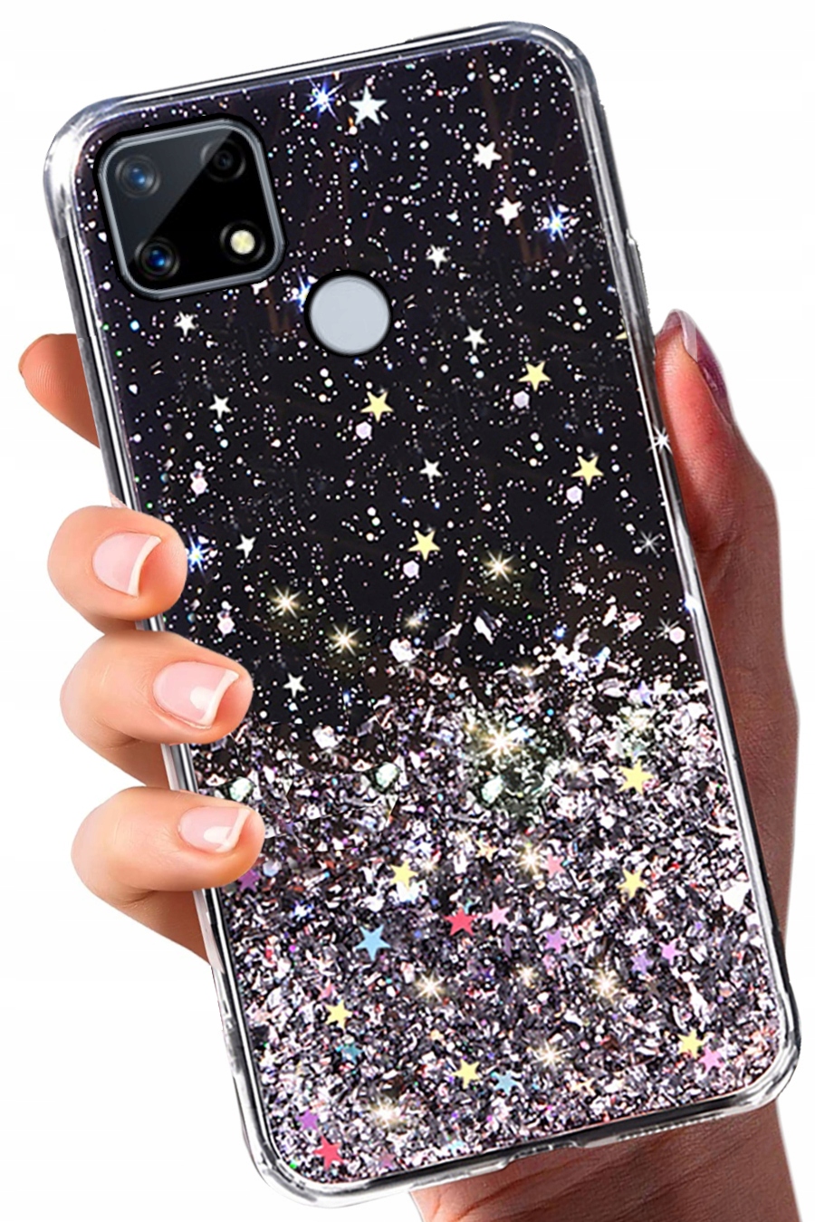 

Etui Case Brokat Do Realme 7i Narzo 30A 2x Szkło