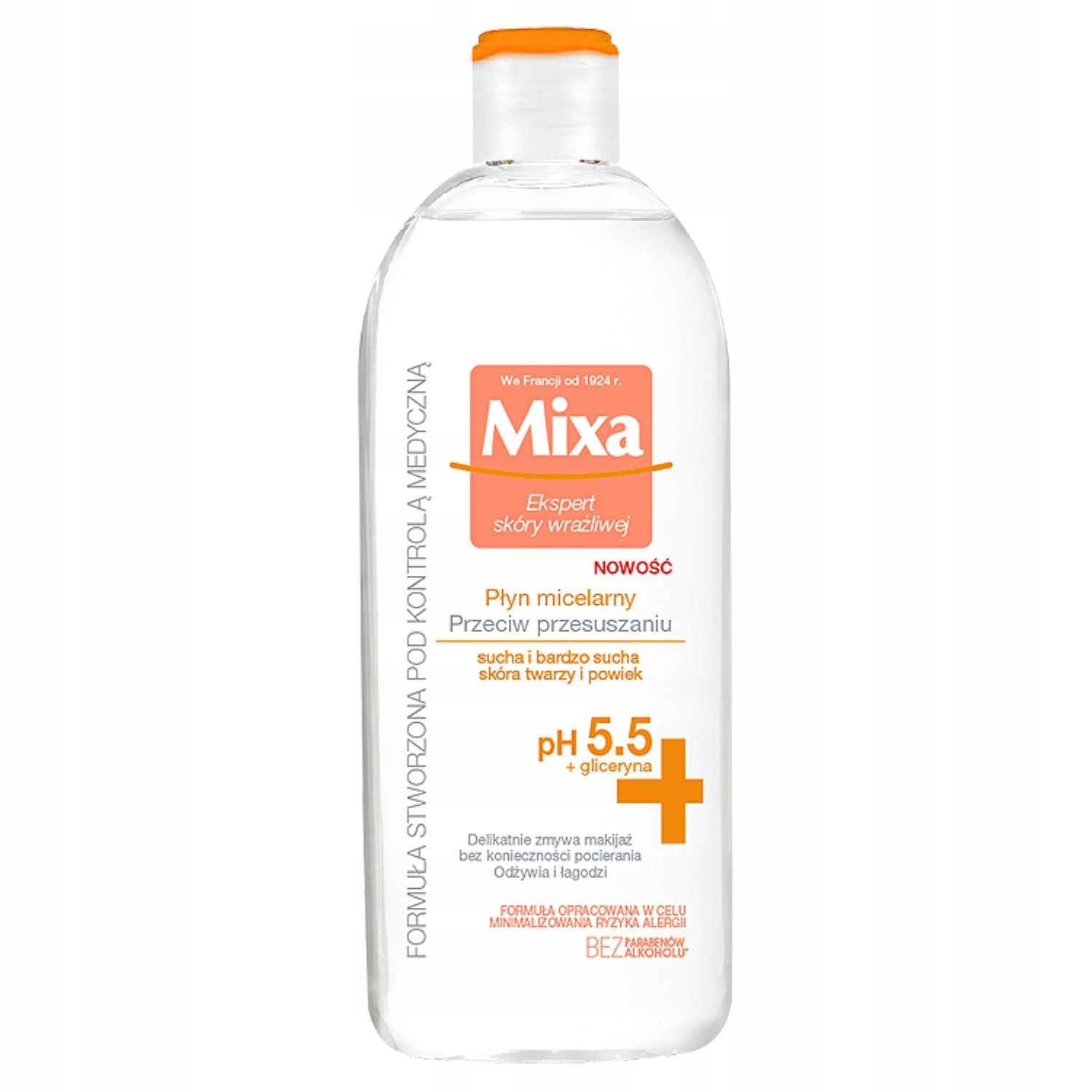 

Mixa Płyn Micelarny Przeciw Przesuszaniu 400 ML