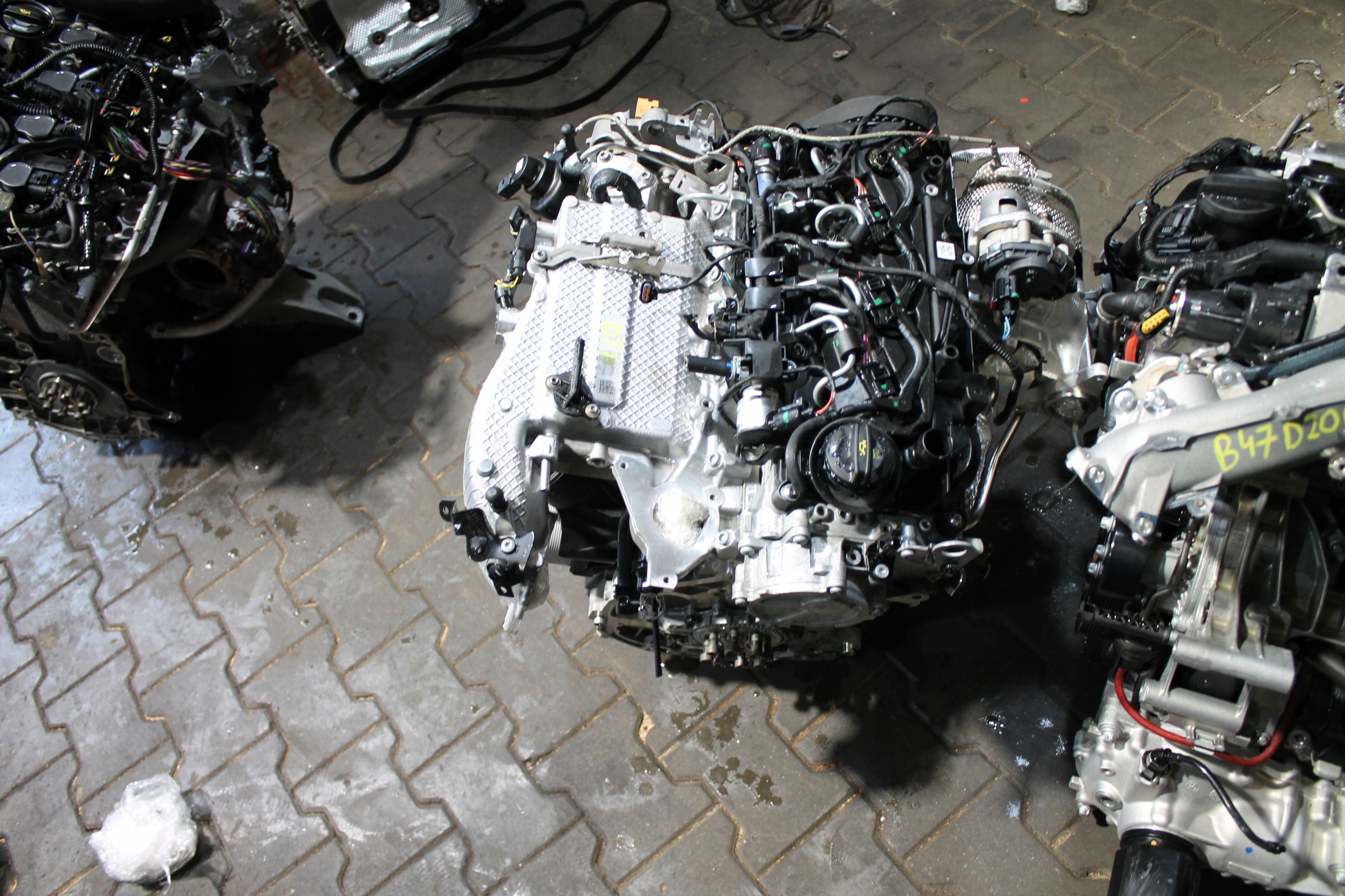 engine complete AUDI 2,0 TDI DTP 5 TYSKM
