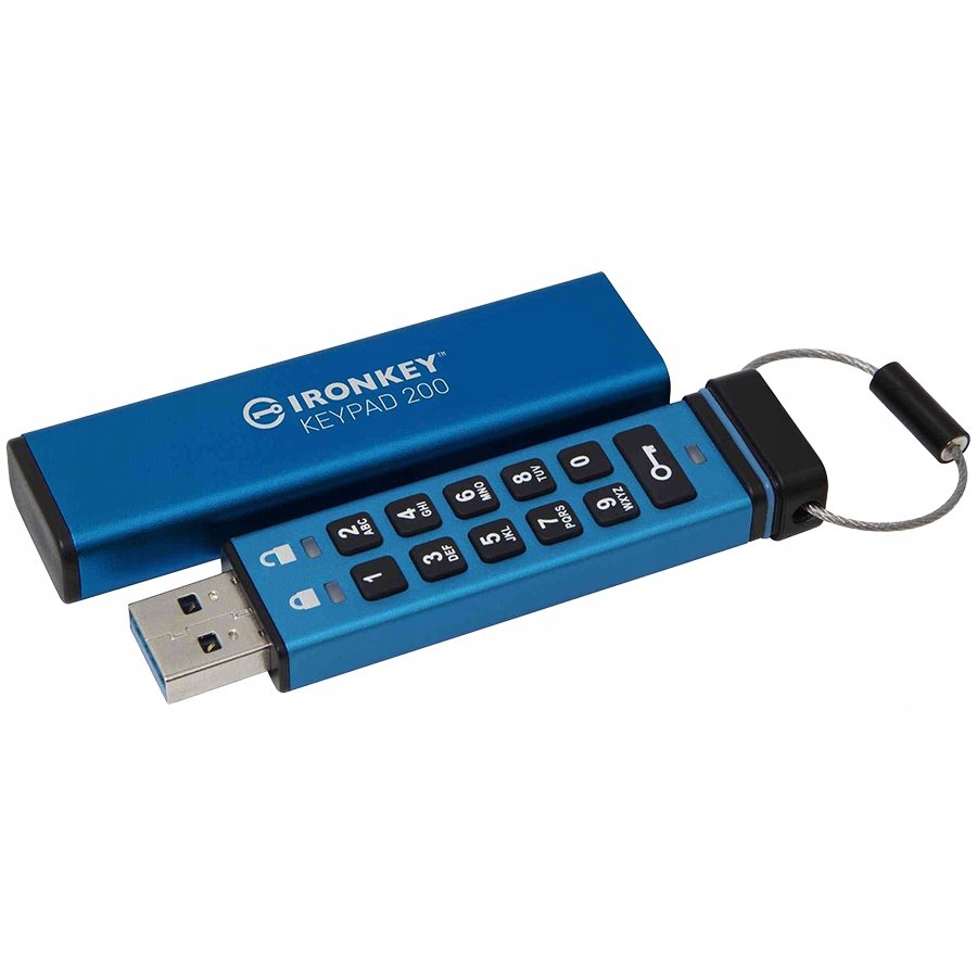 Pendrive Kingston 16 Gb Ironkey Keypad 200 Šifrovaná Klávesnice