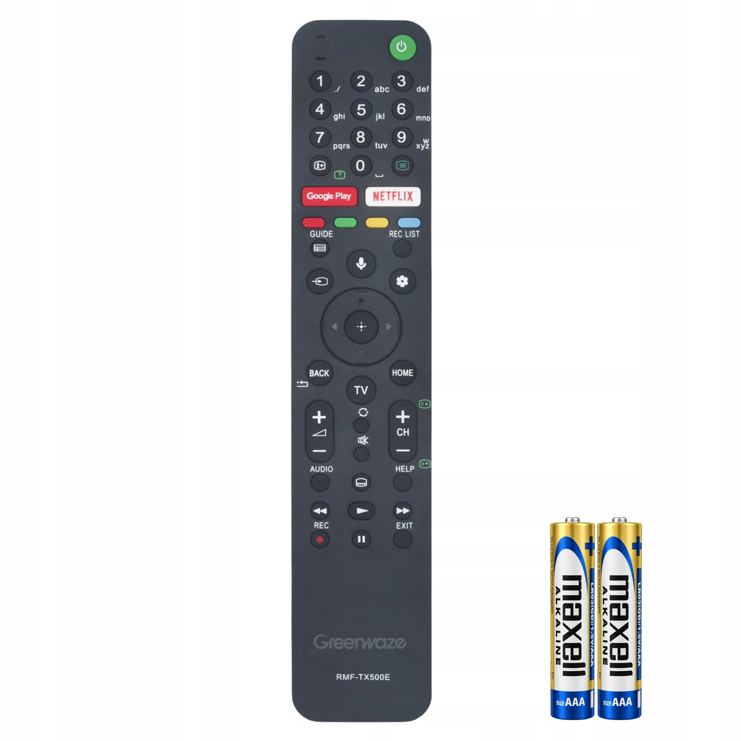 Dálkový Ovladač Pro Sony KD-65XH9077 KD-65XH9096 KD-65XH9296 KD-75XH8096 KD-75XH9005