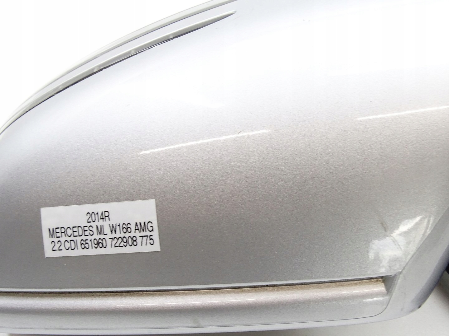 mirror door exterior left front front MERCEDES ML W166 9 PIN 775