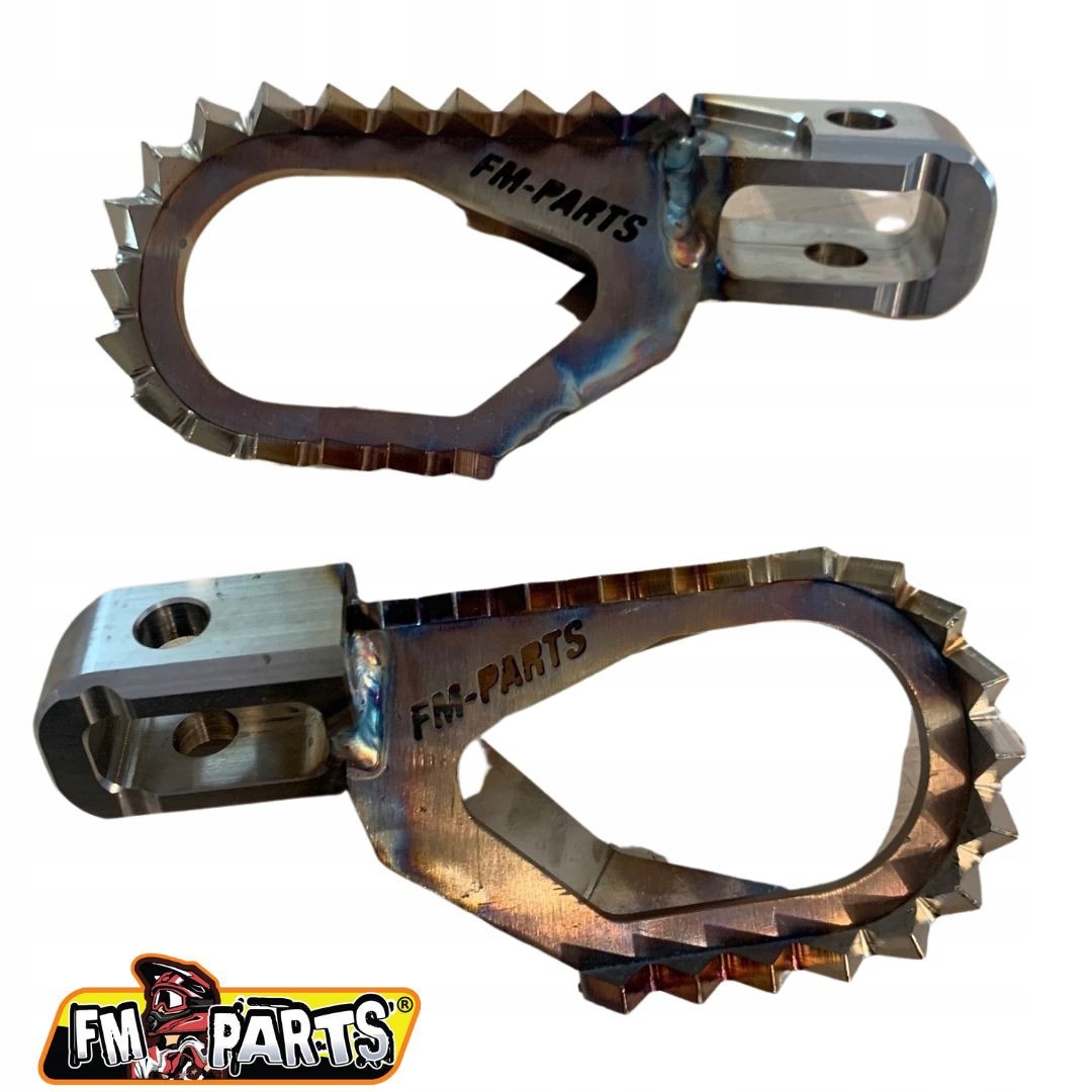 Fm-parts Offset Podnožky (komplet) Stainless Footpegs Ktm Husqvarna Ga