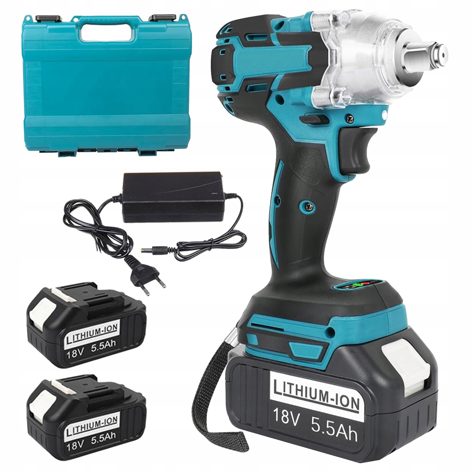 Bezkartáčový Elektrický Rázový Utahovák 21V 650 Nm Pro Automobily A Opravy