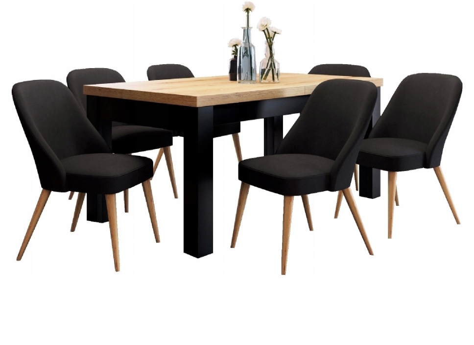 STÓŁ S-22 LAMINAT 80x120, rozkładany, styl loft Kolekcja SANDOW