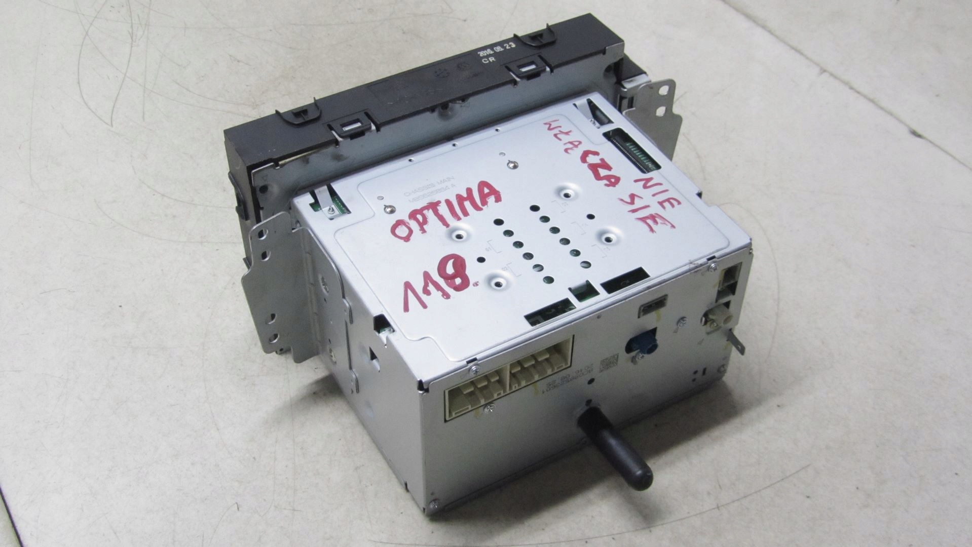 KIA OPTIMA IV RADIO NAWIGACJA 96560-D4850WK 14- Typ samochodu Samochody osobowe