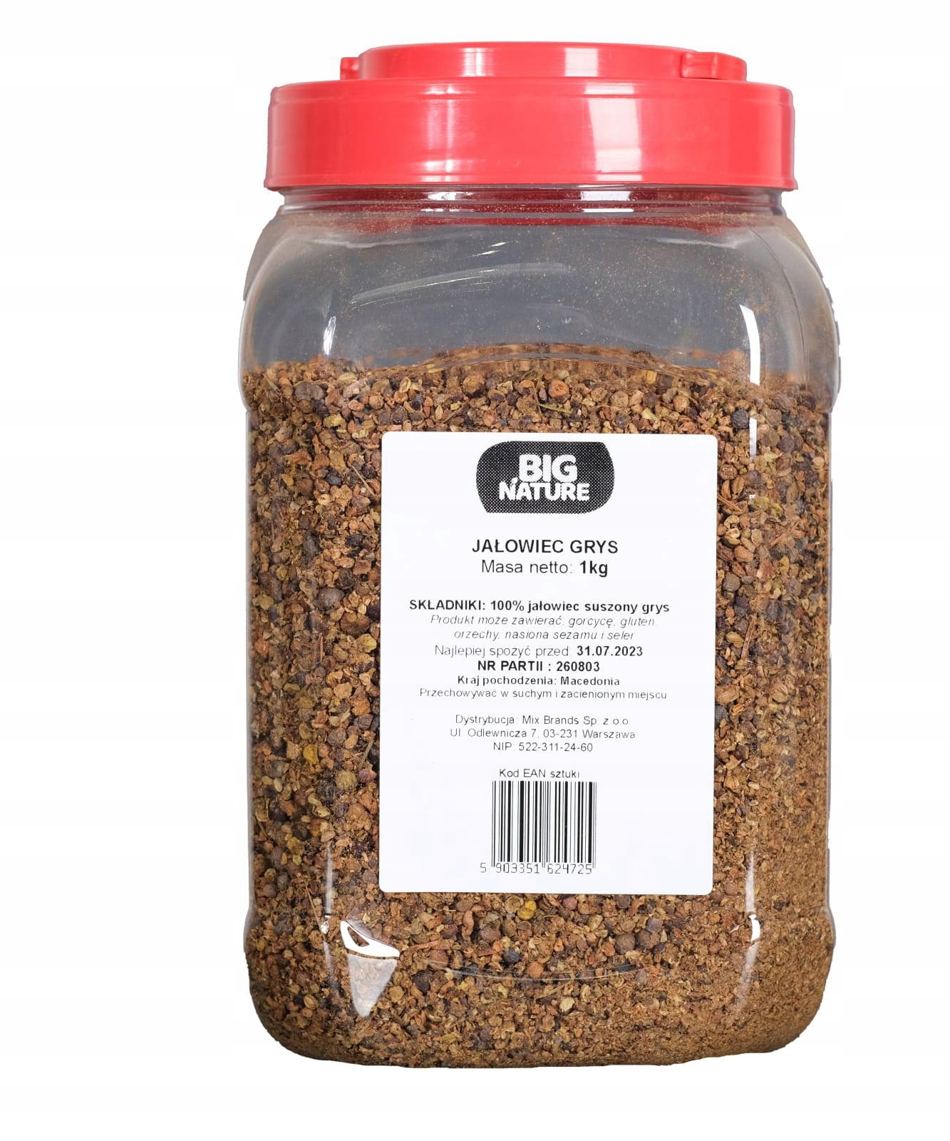 Sušený Jalovec 1 Kg Mixbrands
