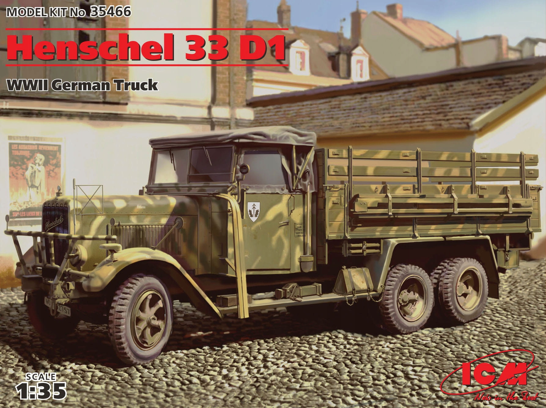 Henschel 33 D1 1:35 ICM 35466