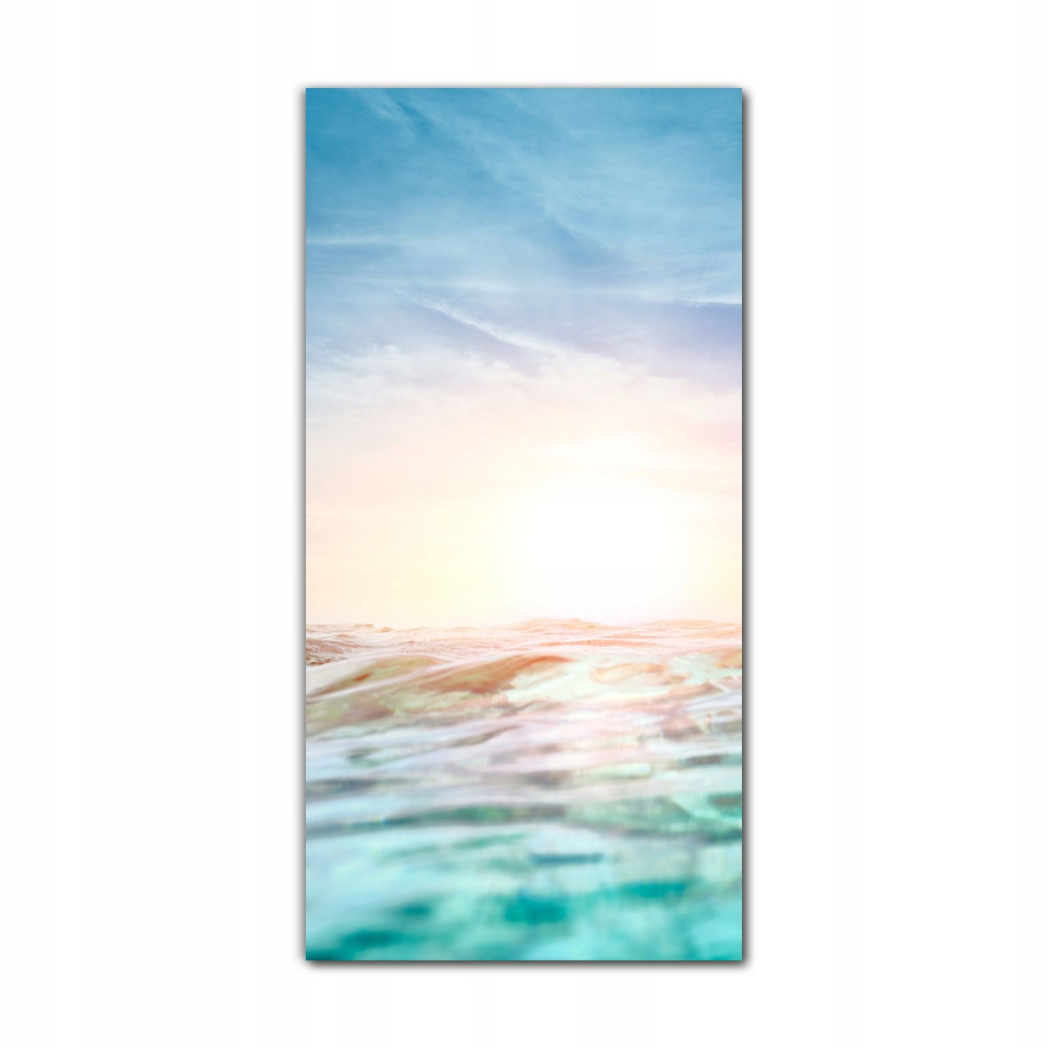 

Obraz szklany do sypialni 70x140 Fale ocean niebo