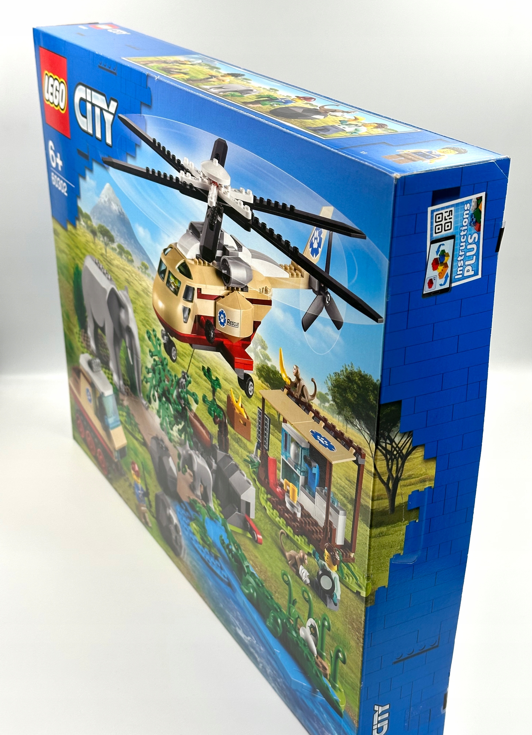 NOWE LEGO City 60302 Na ratunek dzikim zwierzętom Marka LEGO