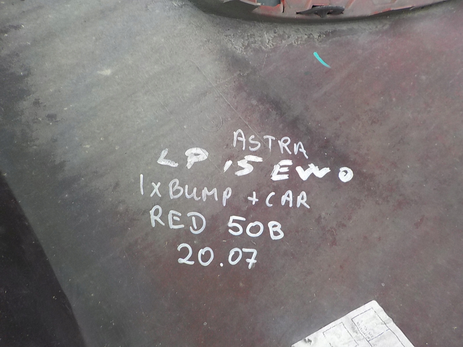 247 OPEL ASTRA IV J GTC lökhárító far hátsó