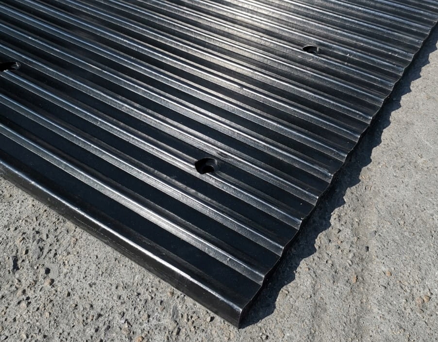 Gumová tlumící průmyslová podložka 80x100, 25 mm