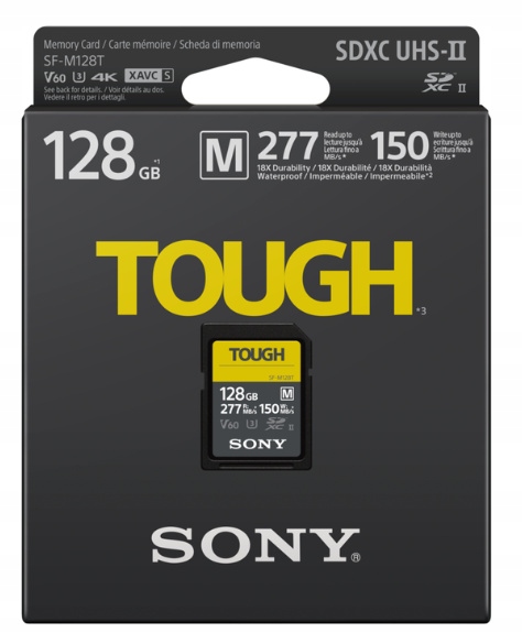 Sony Tough Memory Card Uhs-ii 128 Gb Sdxc Pamięć flash klasy 10
