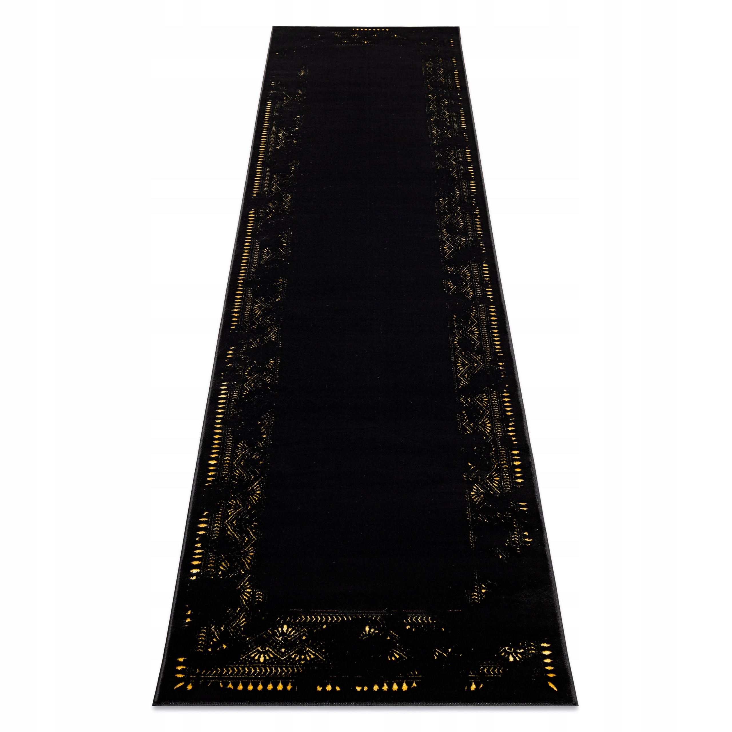 

Dywan Chodnik Glamour 60x200 cm czarny #AT3871