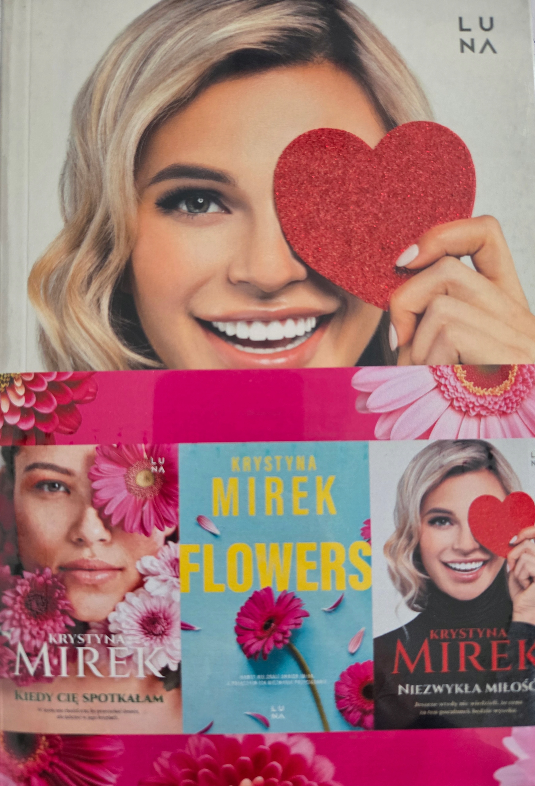 Pakiet Kiedy Cię Spotkałam/ Flowers/ Niezwykła Miłość Krystyna Mirek