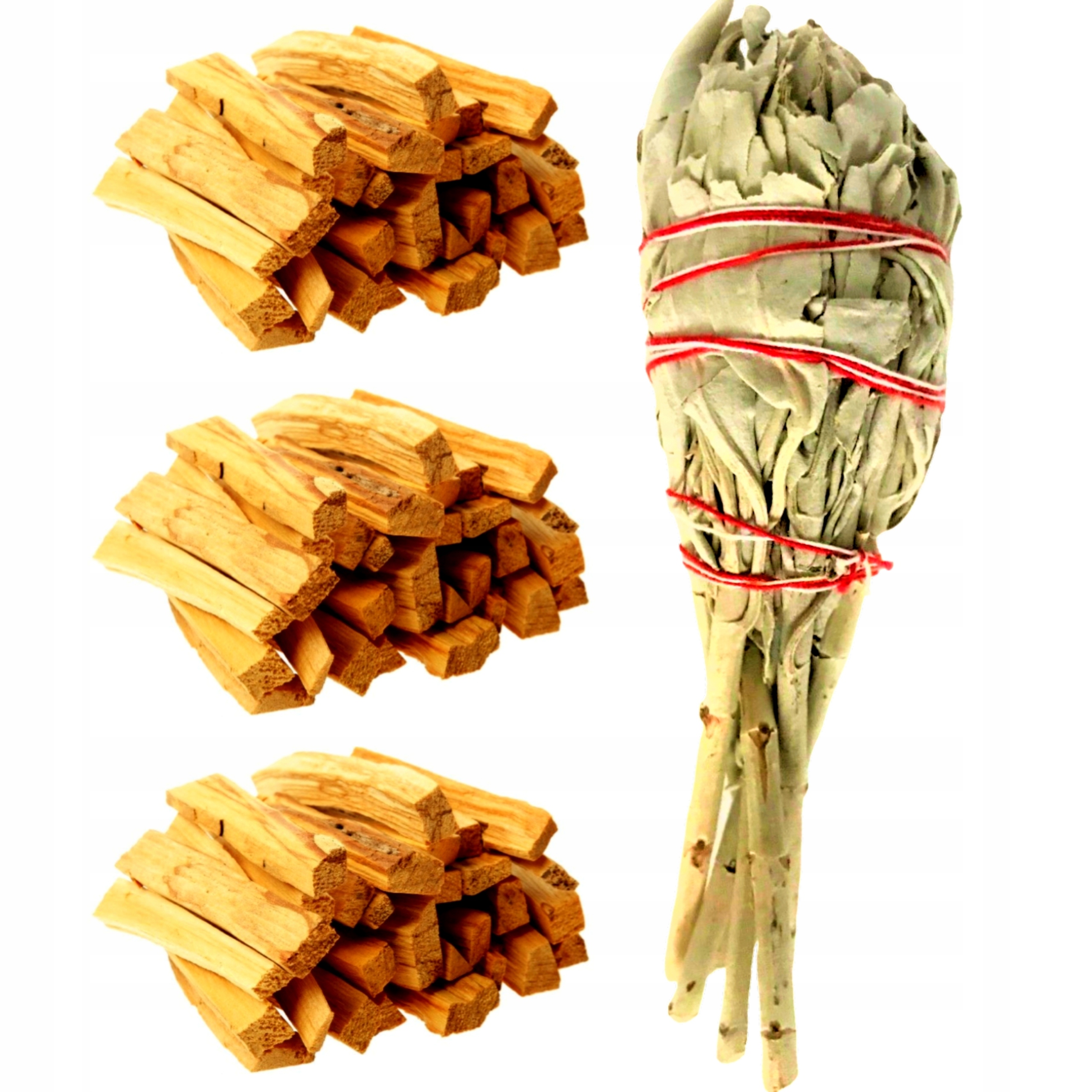 

Palo Santo Kadzidło 3x100g Drzewo Szałwia Biała