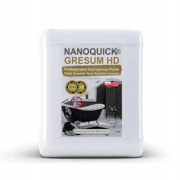 Impregnacja płytek gresu NANOQUICK® Gresum HD