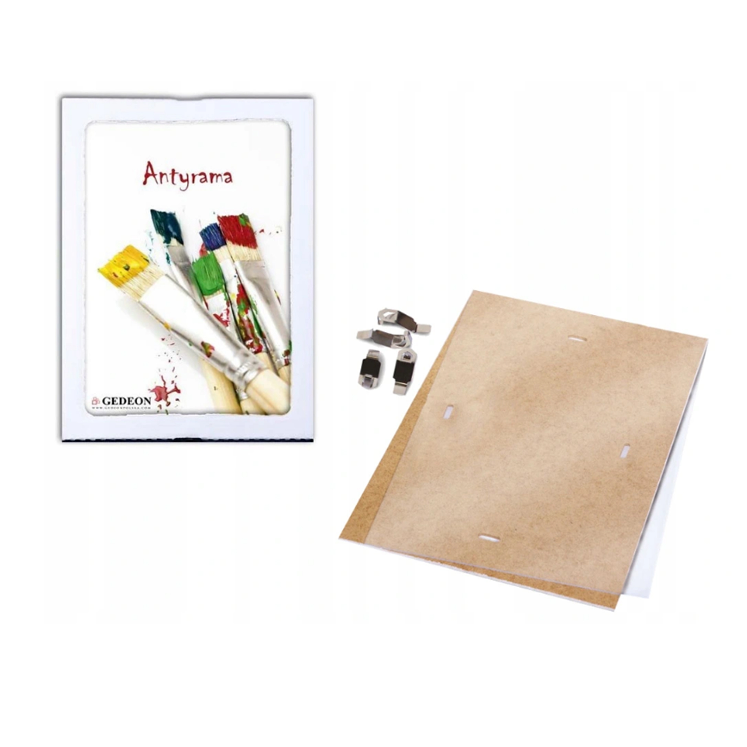 GEDEON ANTYRAMA PLEKSI bezbarwna 180x240mm duże RAMKI na PLAKATY zdjęcia Kod producenta ramka na zdjęcia 18x24 ramki akcesoria ozdoby