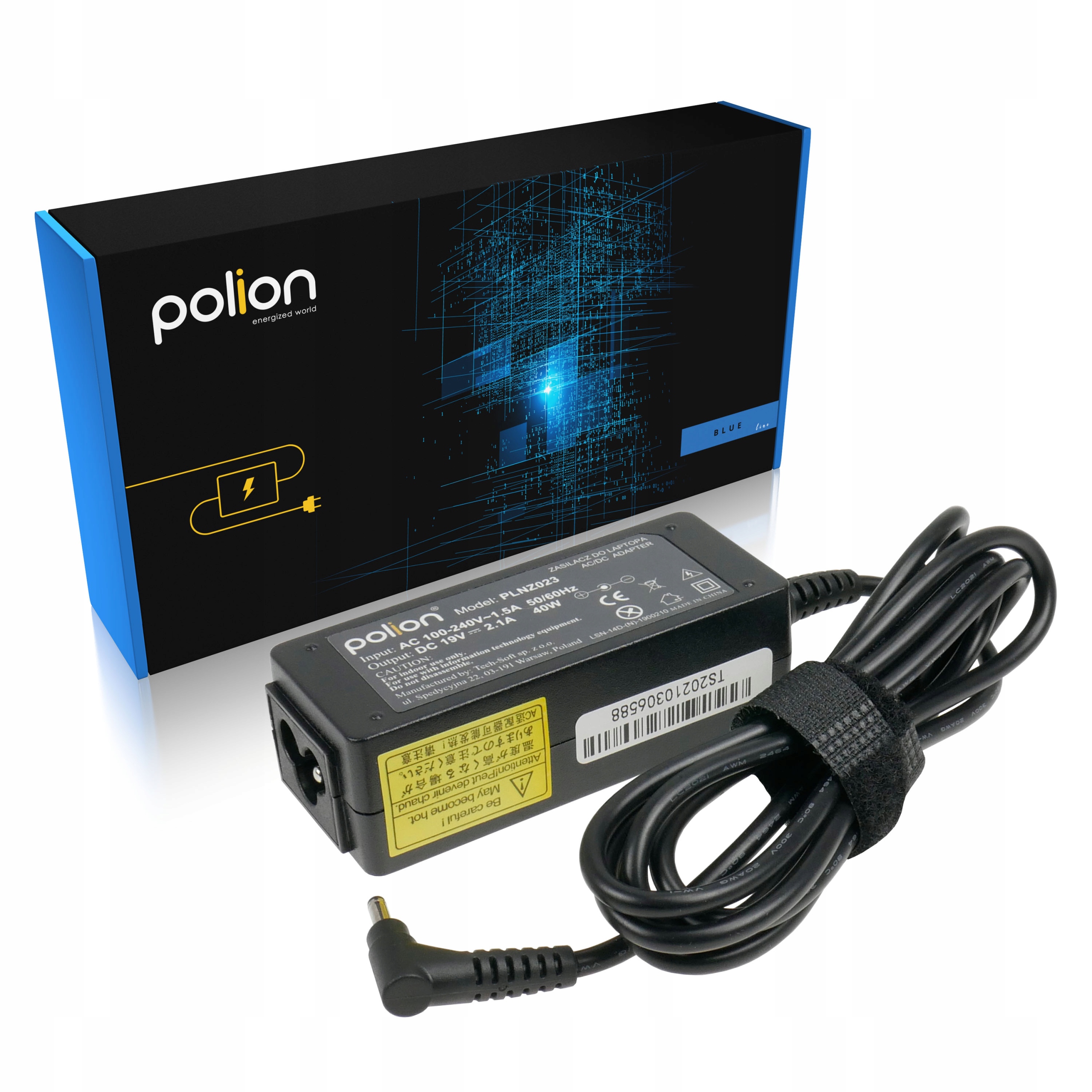 

Zasilacz do laptopa Samsung 40W 19V 2,1A 3,0x1,1mm