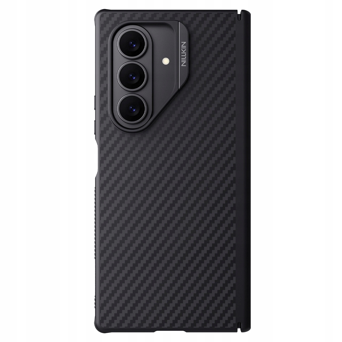 Pouzdro pro Samsung Z Fold 7 s MagSafe Nillkin Synthetic Fiber Pro, černé