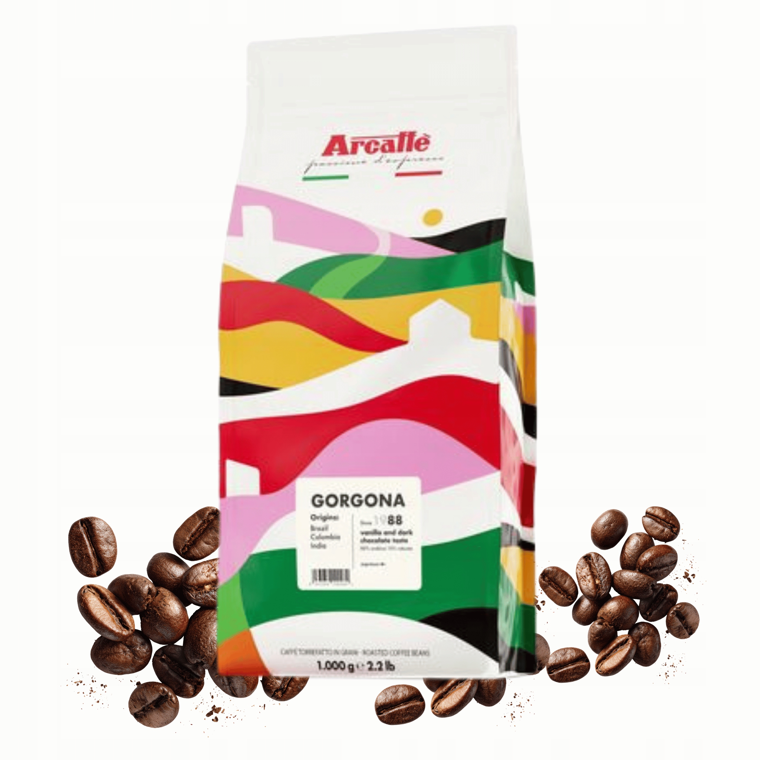 kawa ziarnista Arcaffe Gorgona 1KG