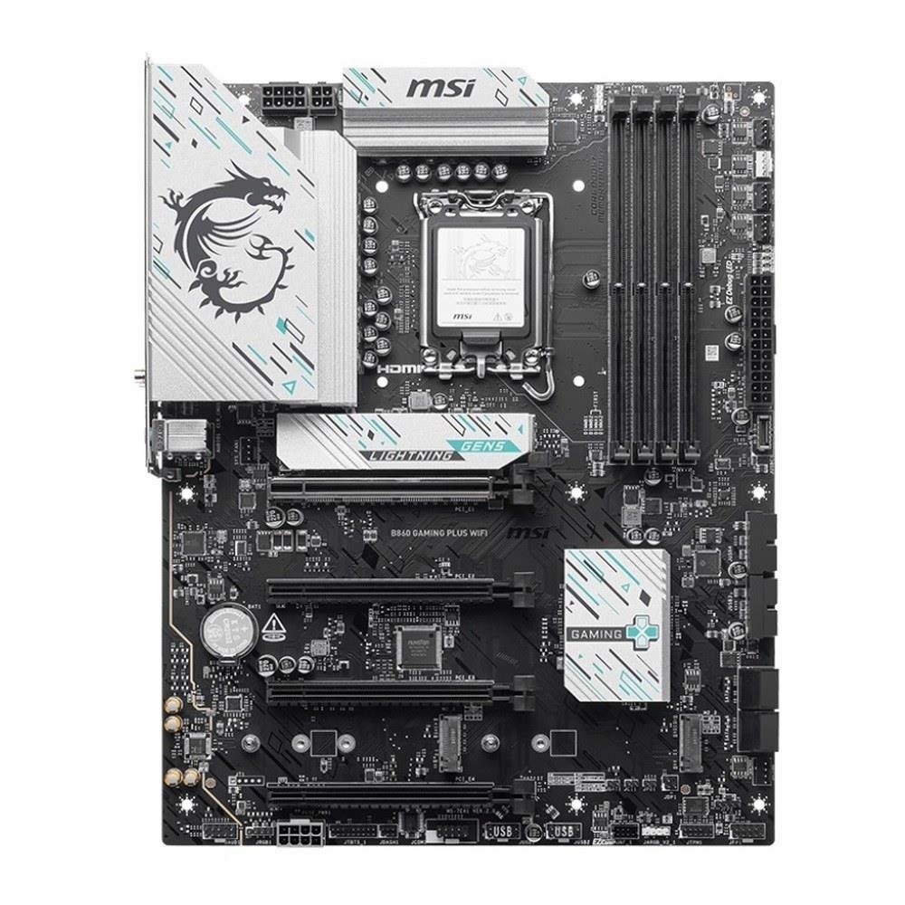 Doska Msi B860 Gaming Plus Wifi /B860/DDR5/SATA3/M.2/ TB4/WiFi/ BT/PCIe5.0/