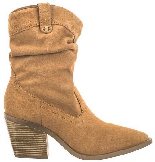 Kovbojské Boty Semišové Dámské Bottero 349701 Bronz r38