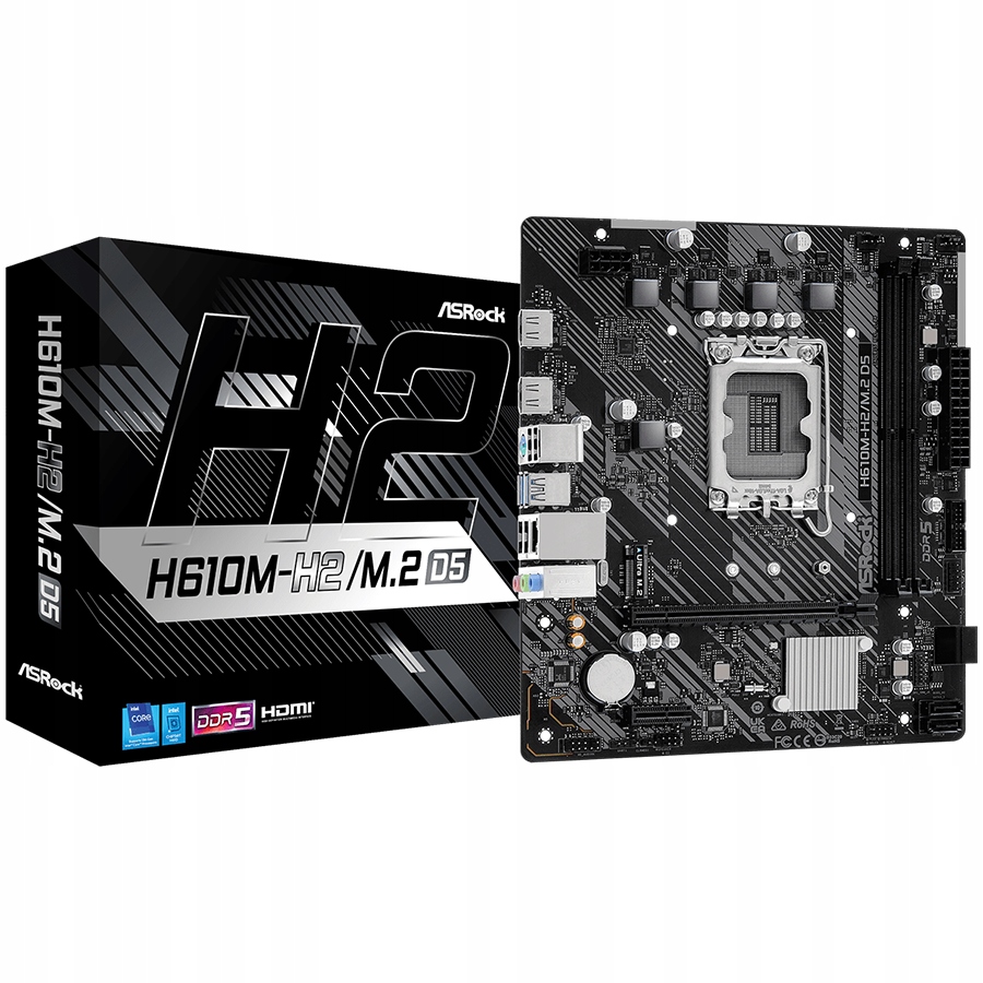 Asrock H610M-H2/M.2 D5 mATX LGA1700 DDR4